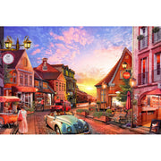 Ingooood Wooden Jigsaw Puzzle 1000 Piece - Dawn on the street corner - Ingooood jigsaw puzzle 1000 piece