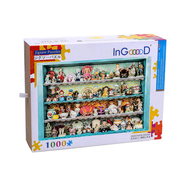 Ingooood Wooden Jigsaw Puzzle 1000 Piece - Doll Showcase - Ingooood jigsaw puzzle 1000 piece
