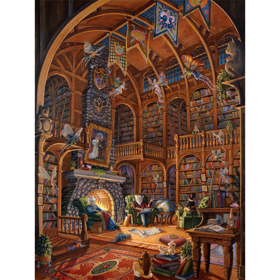 Ingooood Wooden Jigsaw Puzzle 1000 Piece - Library-2 - Ingooood jigsaw puzzle 1000 piece