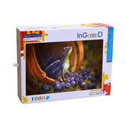 Ingooood Wooden Jigsaw Puzzle 1000 Pieces for Adult-Fruit Dragon - Ingooood jigsaw puzzle 1000 piece