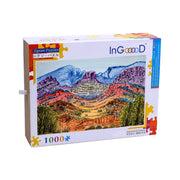 Ingooood Wooden Jigsaw Puzzle 1000 Pieces for Adult-In the mountains - Ingooood jigsaw puzzle 1000 piece