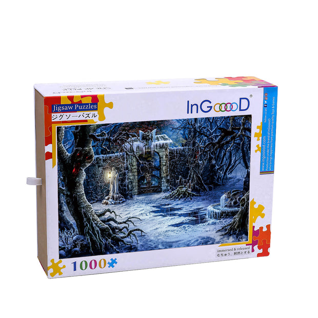 Ingooood Wooden Jigsaw Puzzle 1000 Piece - Death Castle - Ingooood jigsaw puzzle 1000 piece