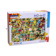 Ingooood Wooden Jigsaw Puzzle 1000 Piece - Expression Master - Ingooood jigsaw puzzle 1000 piece