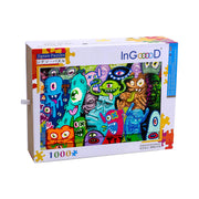 Ingooood Wooden Jigsaw Puzzle 1000 Piece for Adult-Fantasy Graffiti - Ingooood jigsaw puzzle 1000 piece