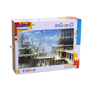 Ingooood Wooden Jigsaw Puzzle 1000 Pieces-Magic Space-Time-Entertainment Toys for Adult Special Graduation or Birthday Gift Home Decor - Ingooood jigsaw puzzle 1000 piece