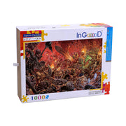 Ingooood Wooden Jigsaw Puzzle 1000 Piece - Dogfight-2 - Ingooood jigsaw puzzle 1000 piece