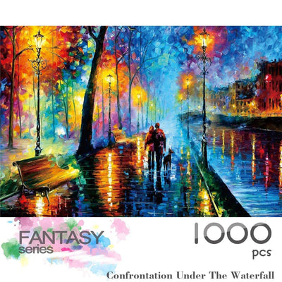Ingooood Wooden Jigsaw Puzzle 1000 Pieces for Adult - Accompanied - Ingooood jigsaw puzzle 1000 piece