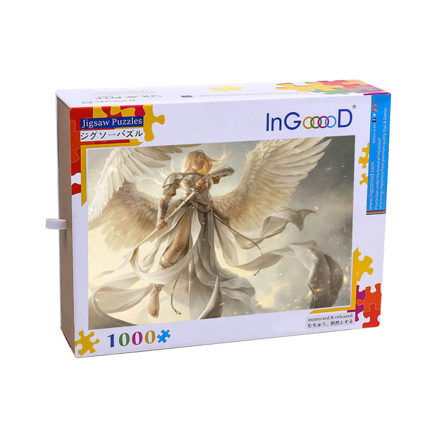 Ingooood Wooden Jigsaw Puzzle 1000 Piece for Adult-Battle angel - Ingooood jigsaw puzzle 1000 piece