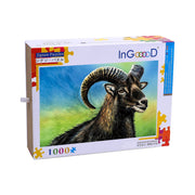 Ingooood Wooden Jigsaw Puzzle 1000 Pieces for Adult-Ibex - Ingooood jigsaw puzzle 1000 piece