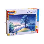Ingooood Wooden Jigsaw Puzzle 1000 Pieces - Starry sky in summer night - Ingooood jigsaw puzzle 1000 piece