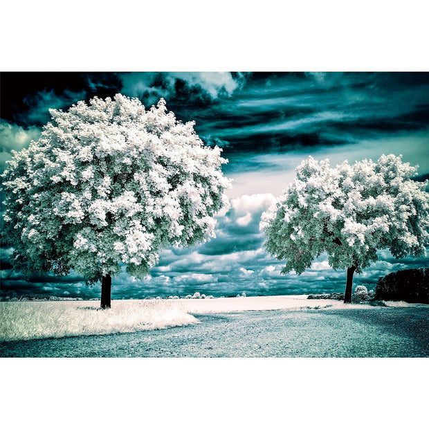Ingooood Wooden Jigsaw Puzzle 1000 Pieces for Adult-Snow Tree - Ingooood jigsaw puzzle 1000 piece
