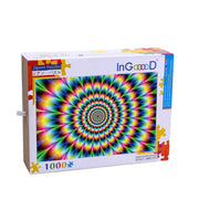 Ingooood Wooden Jigsaw Puzzle 1000 Piece - 3D Channel - Ingooood jigsaw puzzle 1000 piece