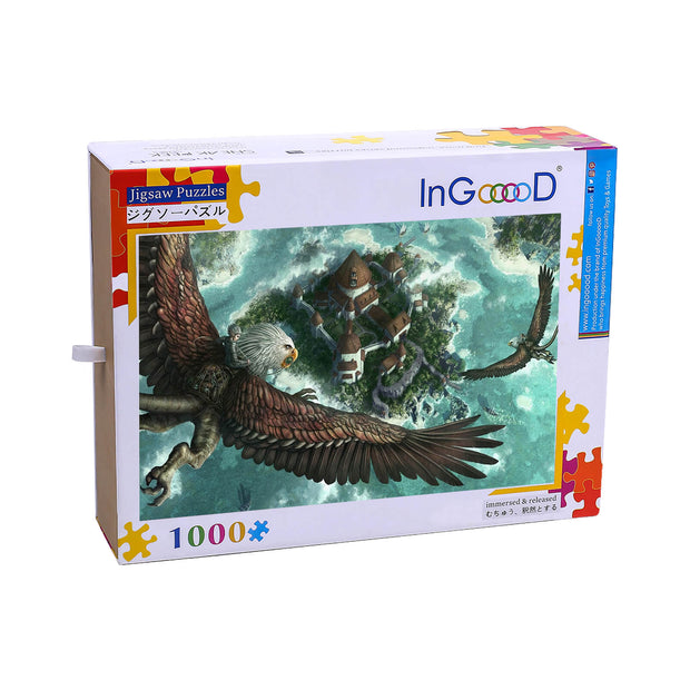 Ingooood Wooden Jigsaw Puzzle 1000 Piece for Adult-Eagle Came Back - Ingooood jigsaw puzzle 1000 piece