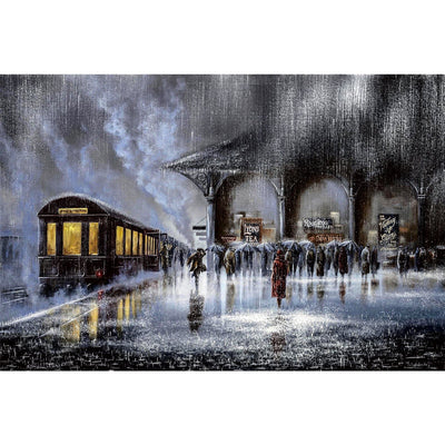 Ingooood Wooden Jigsaw Puzzle 1000 Pieces for Adult-Farewell Station - Ingooood jigsaw puzzle 1000 piece