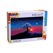 Ingooood Wooden Jigsaw Puzzle 1000 Pieces for Adult- The withering of life - Ingooood jigsaw puzzle 1000 piece