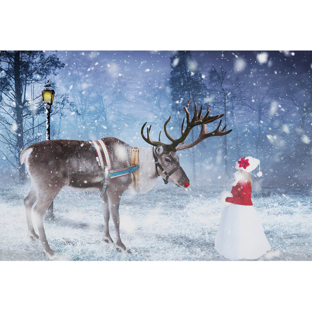 Ingooood Wooden Jigsaw Puzzle 1000 Pieces for Adult-Christmas Reindeer - Ingooood jigsaw puzzle 1000 piece