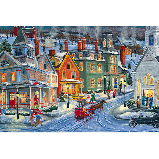 Ingooood Wooden Jigsaw Puzzle 1000 Pieces for Adult-Christmas Day - Ingooood jigsaw puzzle 1000 piece