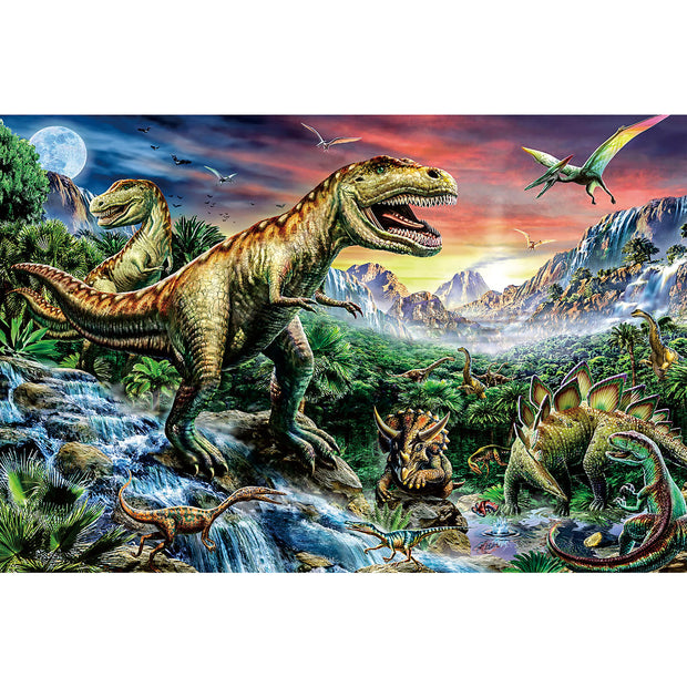 Ingooood Wooden Jigsaw Puzzle 1000 Piece - Dinosaur World - Ingooood jigsaw puzzle 1000 piece