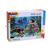 Ingooood Wooden Jigsaw Puzzle 1000 Pieces for Adult- The sound of the sea - Ingooood jigsaw puzzle 1000 piece