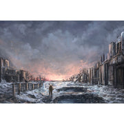 Ingooood Wooden Jigsaw Puzzle 1000 Pieces for Adult-Dawn in the ruins - Ingooood jigsaw puzzle 1000 piece