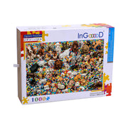 Ingooood Wooden Jigsaw Puzzle 1000 Piece - Animal Collection - Ingooood jigsaw puzzle 1000 piece