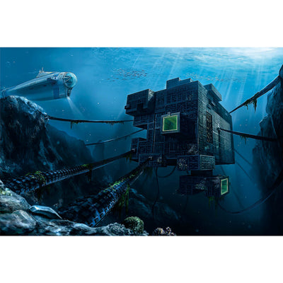 Ingooood Wooden Jigsaw Puzzle 1000 Pieces - Deep sea cage - Ingooood jigsaw puzzle 1000 piece