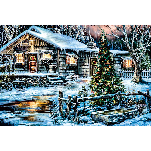 Puzzle Christmas Cottage