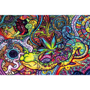 Ingooood Wooden Jigsaw Puzzle 1000 Piece - Illusionism - Ingooood jigsaw puzzle 1000 piece