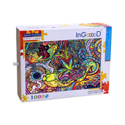 Ingooood Wooden Jigsaw Puzzle 1000 Piece - Illusionism - Ingooood jigsaw puzzle 1000 piece