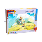 Ingooood Wooden Jigsaw Puzzle 1000 Pieces for Adult-Frog's adventure - Ingooood jigsaw puzzle 1000 piece
