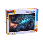 Ingooood Wooden Jigsaw Puzzle 1000 Pieces for Adult-Dragon breath - Ingooood jigsaw puzzle 1000 piece