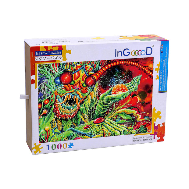 Ingooood Wooden Jigsaw Puzzle 1000 Piece - Unknown creature - Ingooood jigsaw puzzle 1000 piece