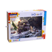 Ingooood Wooden Jigsaw Puzzle 1000 Pieces for Adult-Boss Time to Go - Ingooood jigsaw puzzle 1000 piece