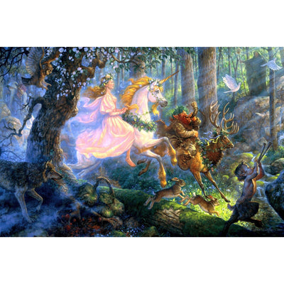 Ingooood Wooden Jigsaw Puzzle 1000 Pieces for Adult-Beautiful fairy tale world - Ingooood jigsaw puzzle 1000 piece