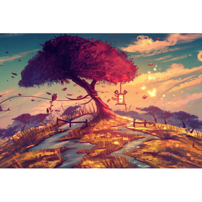 Ingooood Wooden Jigsaw Puzzle 1000 Pieces - Fantasy Tree - Ingooood jigsaw puzzle 1000 piece