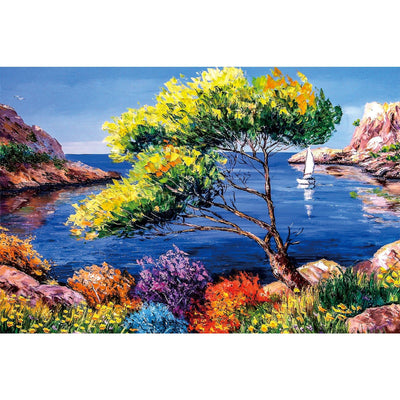 Ingooood Wooden Jigsaw Puzzle 1000 Pieces for Adult-Colorful Grass - Ingooood jigsaw puzzle 1000 piece