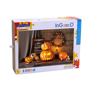 Ingooood Wooden Jigsaw Puzzle 1000 Piece for Adult-Pumpkin party - Ingooood jigsaw puzzle 1000 piece