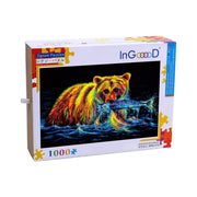 Ingooood Wooden Jigsaw Puzzle 1000 Pieces for Adult-Hunting - Ingooood jigsaw puzzle 1000 piece