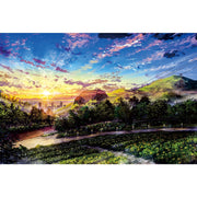 Ingooood Wooden Jigsaw Puzzle 1000 Pieces for Adult-Sunrise cable car - Ingooood jigsaw puzzle 1000 piece
