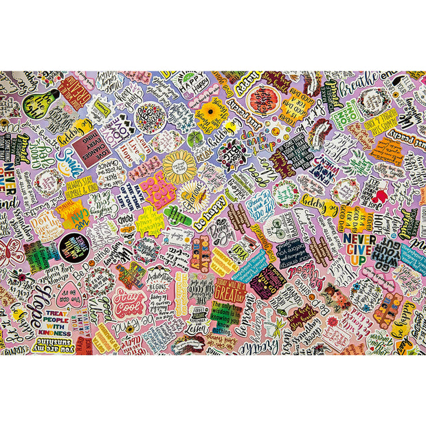 Ingooood Wooden Jigsaw Puzzle 1000 Piece - Handbook Stickers - Ingooood jigsaw puzzle 1000 piece