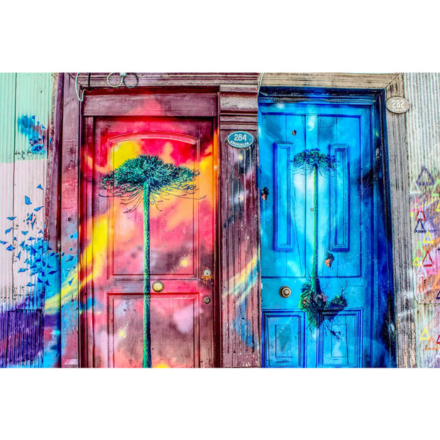 Ingooood Wooden Jigsaw Puzzle 1000 Piece for Adult-Graffiti Door - Ingooood jigsaw puzzle 1000 piece