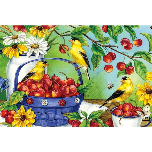 Ingooood Wooden Jigsaw Puzzle 1000 Pieces - American Goldfinch - Ingooood jigsaw puzzle 1000 piece