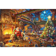 Ingooood Wooden Jigsaw Puzzle 1000 Piece - Christmas Series - Santa's Home-2 - Ingooood jigsaw puzzle 1000 piece