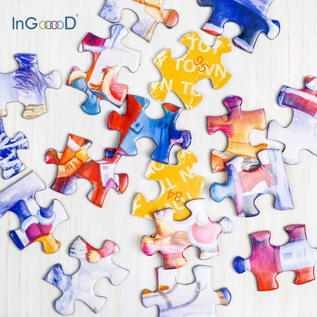 Ingooood - 108 Pieces Christmas Puzzle - Christmas Time - Entertainment Puzzles Toys - Ingooood jigsaw puzzle 1000 piece