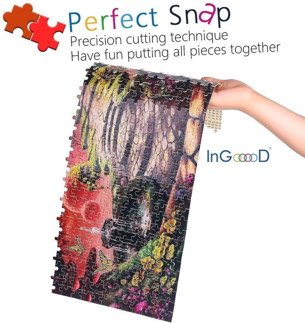 Ingooood-Jigsaw Puzzle 1000 Pieces-Fantasy Series- Magic House - Ingooood jigsaw puzzle 1000 piece