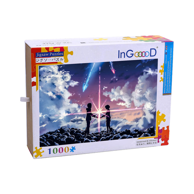 Ingooood Wooden Jigsaw Puzzle 1000 Piece - Lovers that can never be together - Ingooood jigsaw puzzle 1000 piece