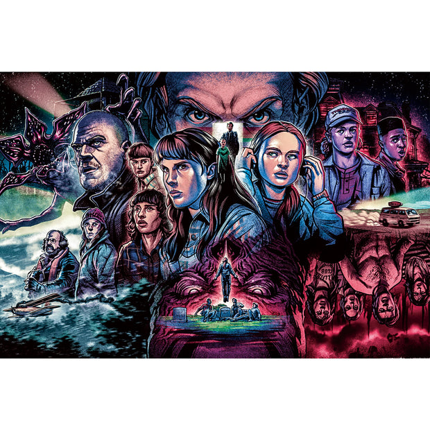 Ingooood Wooden Jigsaw Puzzle 1000 Piece - Stranger Things4 - Ingooood jigsaw puzzle 1000 piece