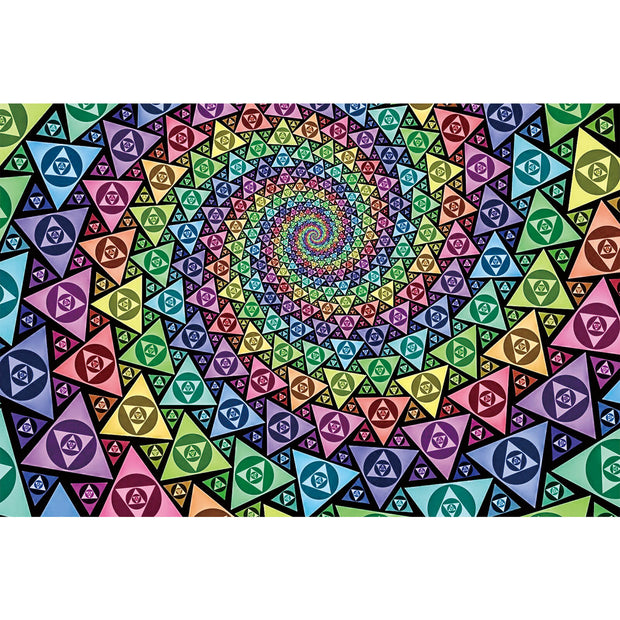 Ingooood Wooden Jigsaw Puzzle 1000 Piece - Color Swirl - Ingooood jigsaw puzzle 1000 piece