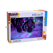 Ingooood Wooden Jigsaw Puzzle 1000 Pieces for Adult-Tiger gaze - Ingooood jigsaw puzzle 1000 piece