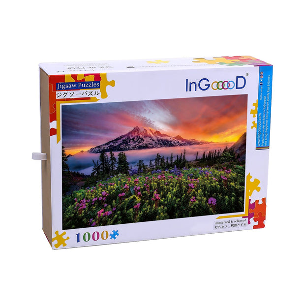 Ingooood Wooden Jigsaw Puzzle 1000 Pieces for Adult- Landscape photography - Ingooood jigsaw puzzle 1000 piece